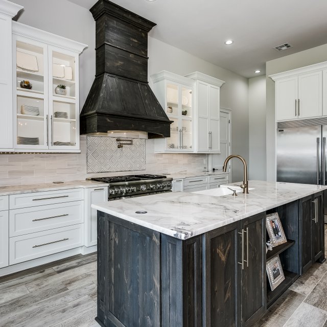 Tons of storage and features in a custom kitchen
